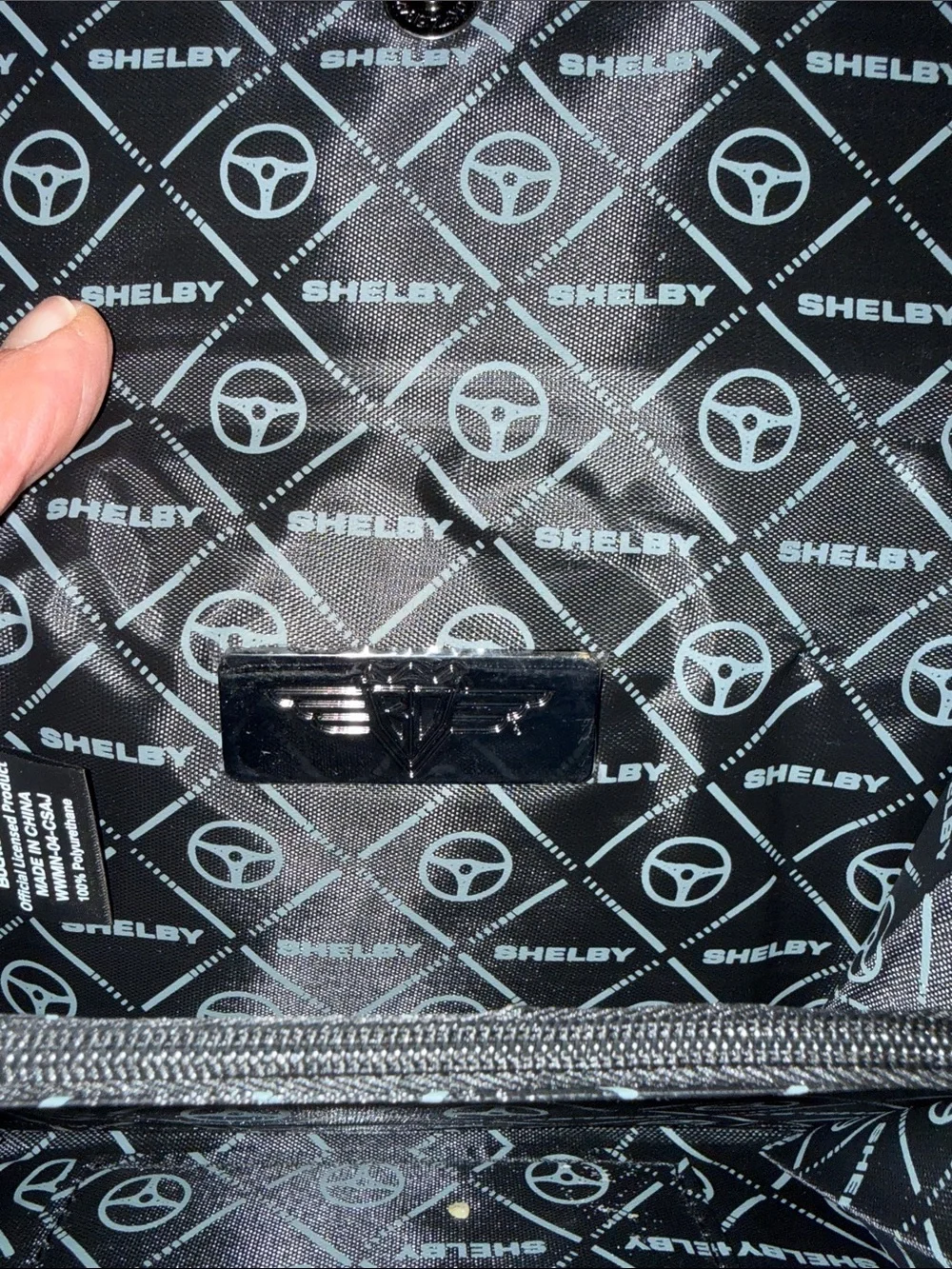 Selby Black Leather Men's Organizer Wallet Clutch